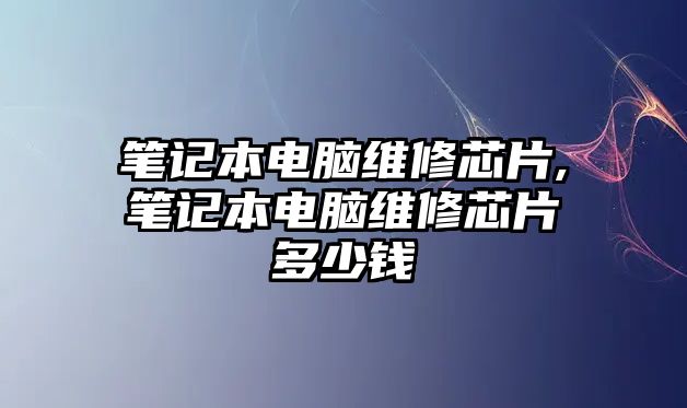 筆記本電腦維修芯片,筆記本電腦維修芯片多少錢