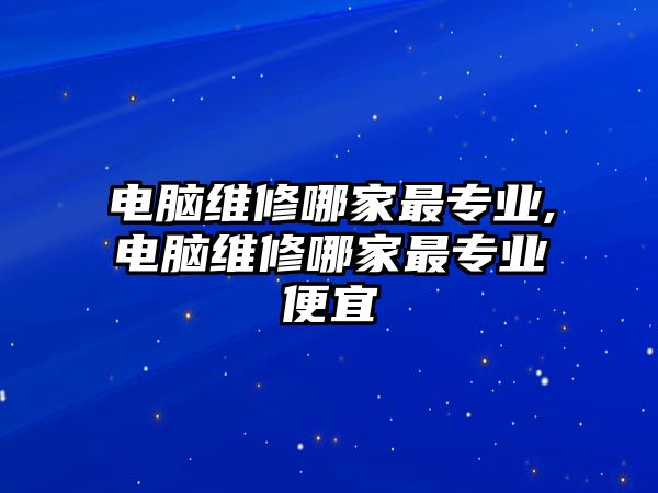 電腦維修哪家最專業,電腦維修哪家最專業便宜