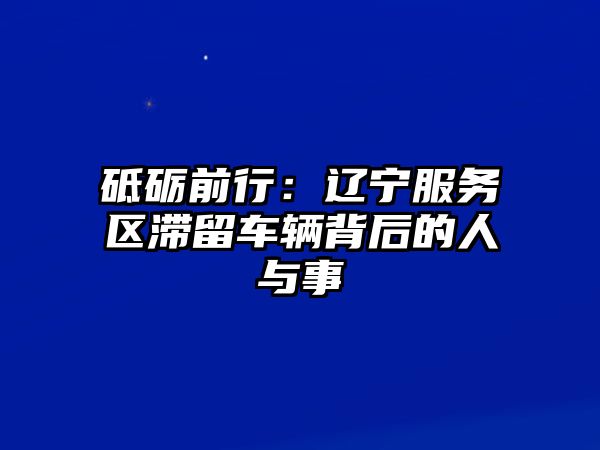 砥礪前行：遼寧服務區滯留車輛背后的人與事