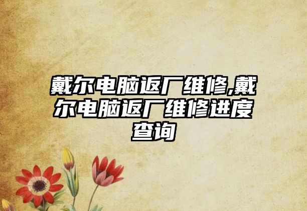 戴爾電腦返廠維修,戴爾電腦返廠維修進度查詢