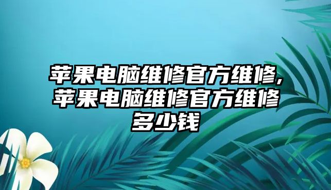 蘋果電腦維修官方維修,蘋果電腦維修官方維修多少錢