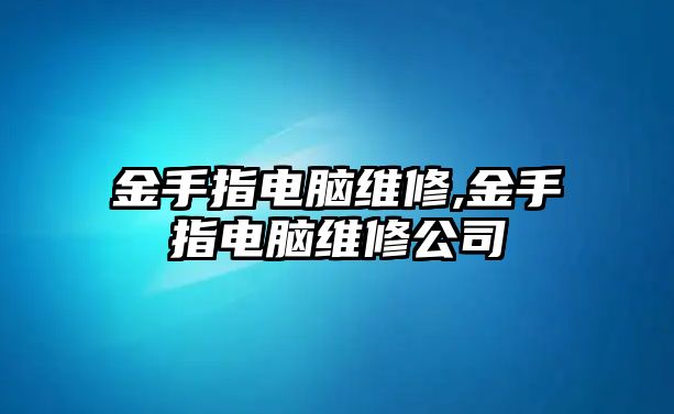 金手指電腦維修,金手指電腦維修公司