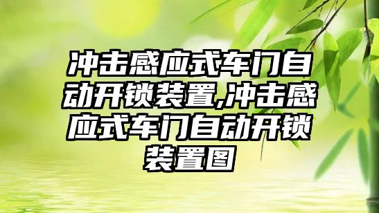 沖擊感應式車門自動開鎖裝置,沖擊感應式車門自動開鎖裝置圖