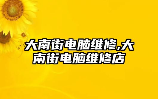 大南街電腦維修,大南街電腦維修店