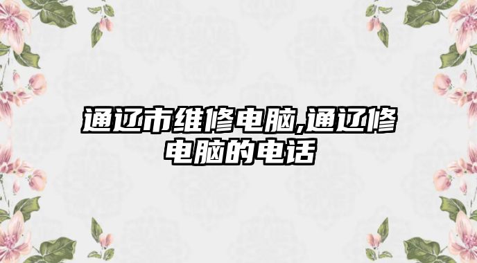 通遼市維修電腦,通遼修電腦的電話