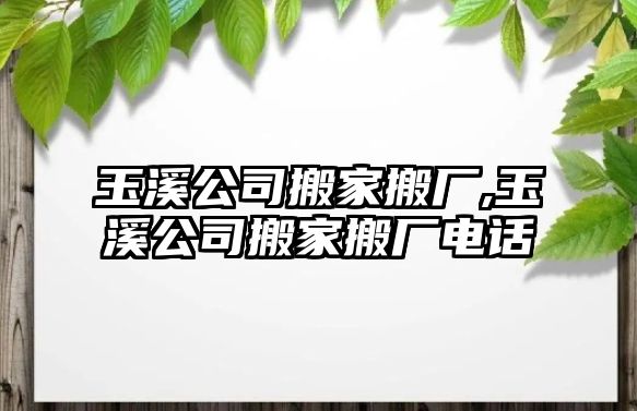 玉溪公司搬家搬廠,玉溪公司搬家搬廠電話