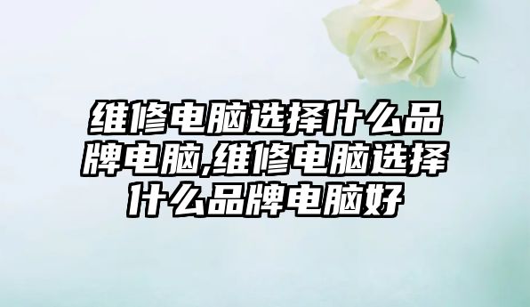 維修電腦選擇什么品牌電腦,維修電腦選擇什么品牌電腦好