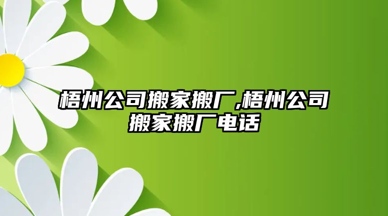 梧州公司搬家搬廠,梧州公司搬家搬廠電話