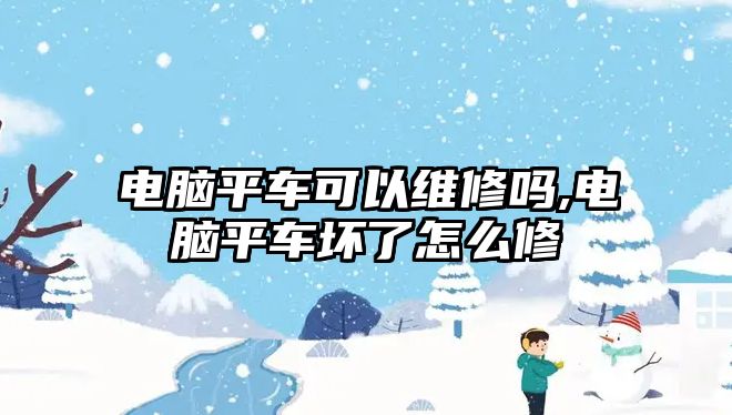 電腦平車可以維修嗎,電腦平車壞了怎么修