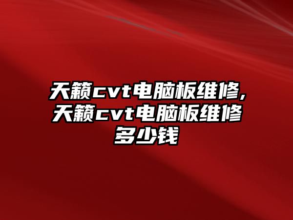 天籟cvt電腦板維修,天籟cvt電腦板維修多少錢