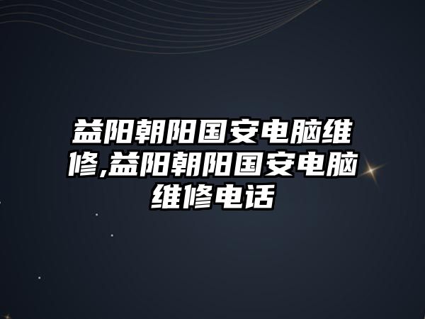 益陽朝陽國安電腦維修,益陽朝陽國安電腦維修電話